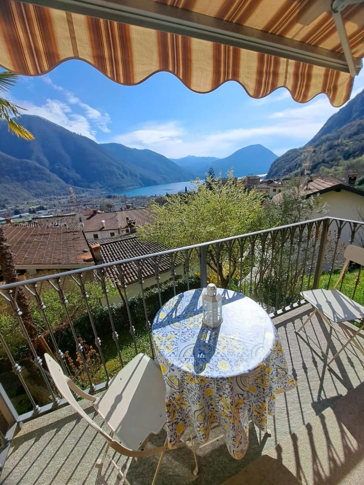 Casa Vista Lago E Giardino Porlezza Exteriér fotografie