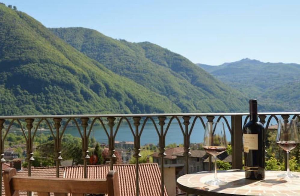 Casa Vista Lago E Giardino Porlezza Exteriér fotografie